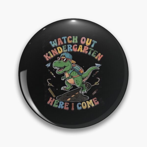 Item preview, Watch Out Kindergarten Here I Come Dino back to school designed and sold by kotastiart.