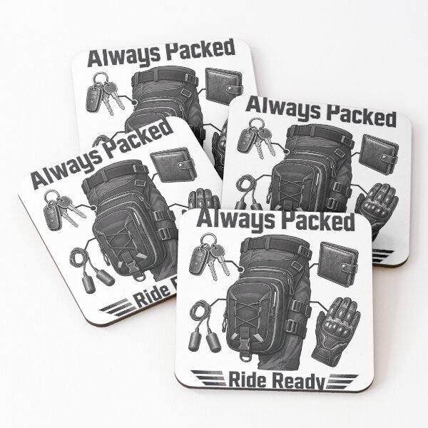 Item preview, Always Packed Ride Ready Bikers designed and sold by pirminio.