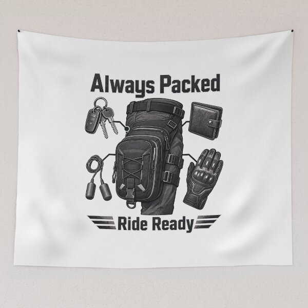 Item preview, Always Packed Ride Ready Bikers designed and sold by pirminio.