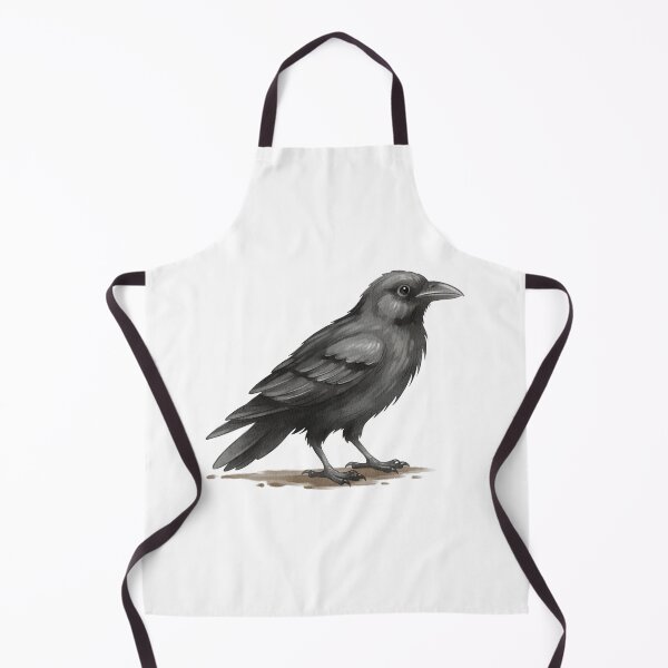 Item preview, Raven stands on the ground in an outdoor setting during the day designed and sold by Ms. Iryna.