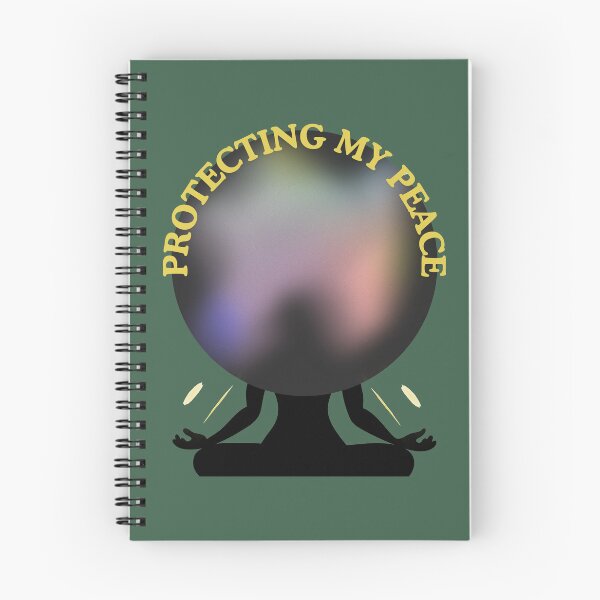 Item preview, Protecting My Peace Meditation Aura Art designed and sold by PaniKulka.