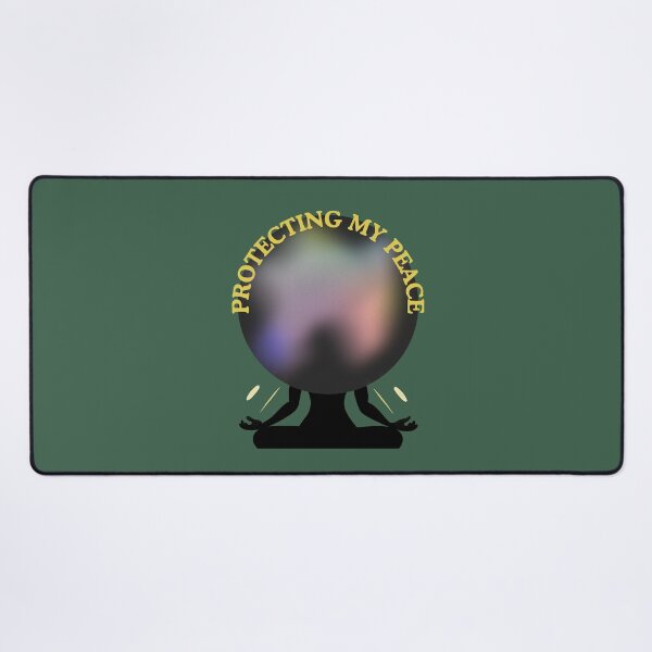 Item preview, Protecting My Peace Meditation Aura Art designed and sold by PaniKulka.