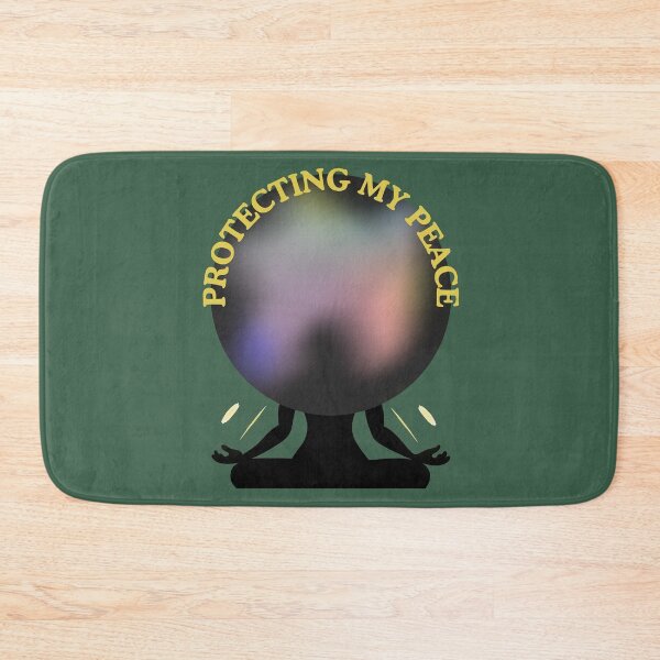 Item preview, Protecting My Peace Meditation Aura Art designed and sold by PaniKulka.