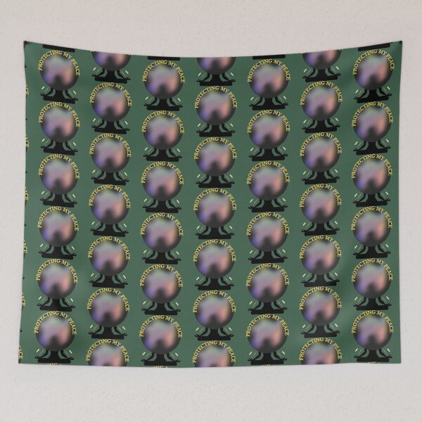 Item preview, Protecting My Peace Meditation Aura Art designed and sold by PaniKulka.