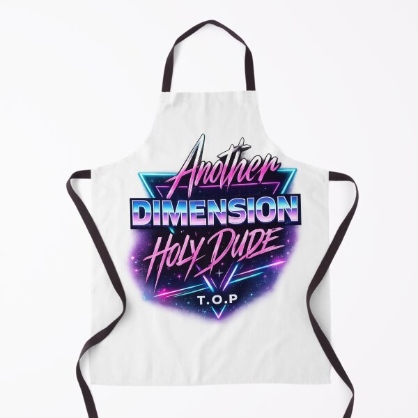 Item preview, Another Dimension Holy Dude | Retro Synthwave Neon Typography | T.O.P Inspired designed and sold by New Moon Inspiration.