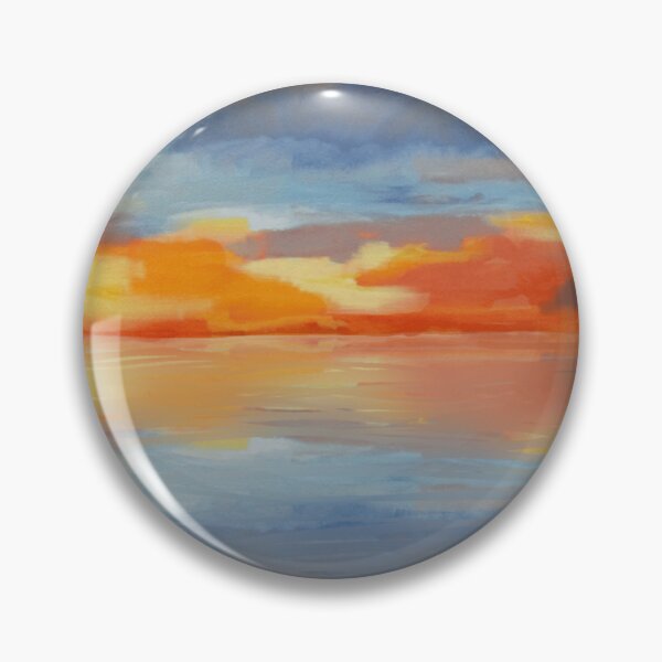 Item preview, Sunset Over Tropical Ocean Painting  designed and sold by Fayes4Art.