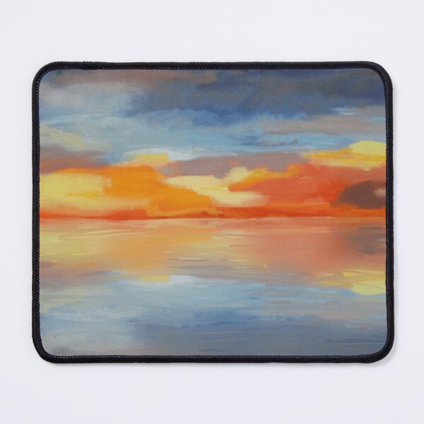 Item preview, Sunset Over Tropical Ocean Painting  designed and sold by Fayes4Art.