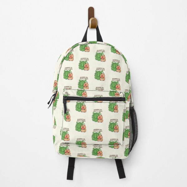 Item preview, Running on Fruit & Naps | Cute Watermelon Capybara designed and sold by BCapybara.