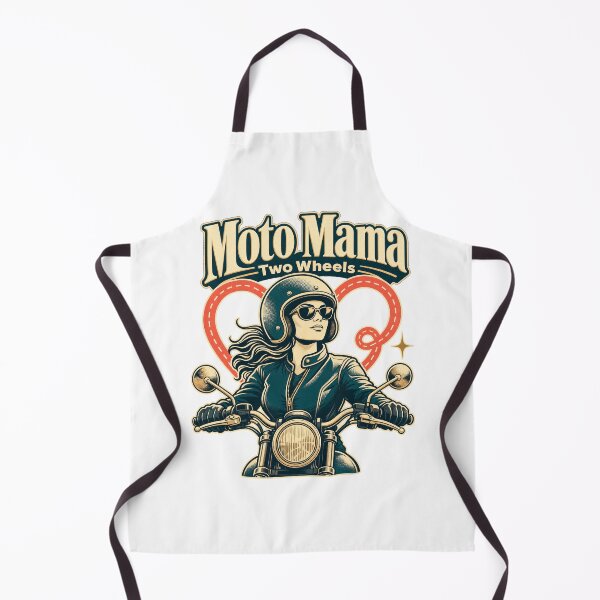 Item preview, Illustrated Trackside Moto Mama designed and sold by pirminio.