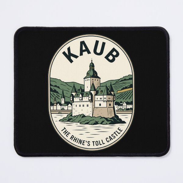 Item preview, Kaub Germany Rhine River Vintage Travel Emblem designed and sold by k3rstman1.
