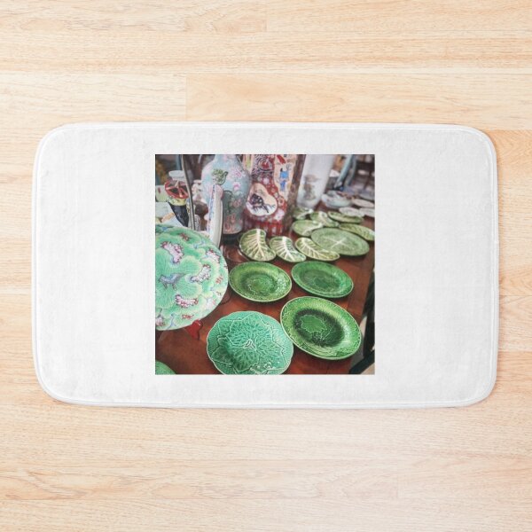Item preview, Collection of Green Ceramic Plates designed and sold by jsgrbf.