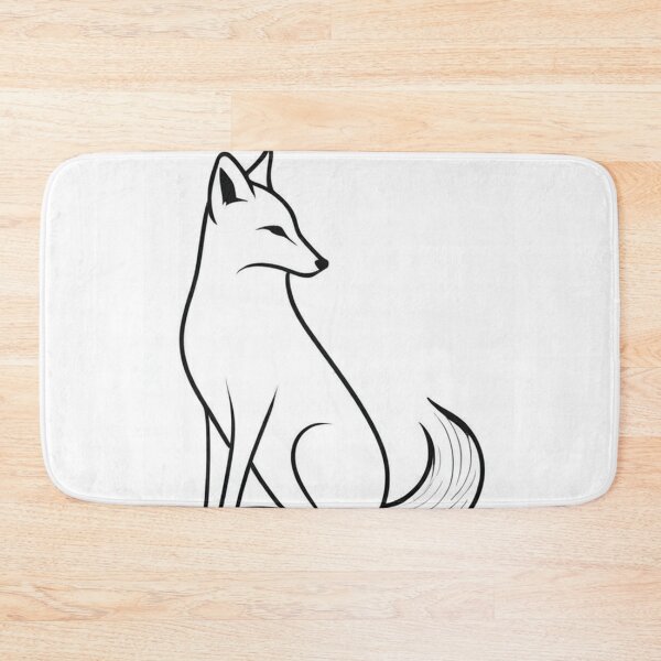 Item preview, Art - Minimalist Fox, Art Deco Inspiration designed and sold by World-Pets.