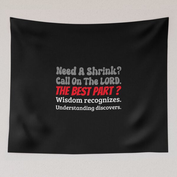 Item preview, Need a Shrink? Christian Humor designed and sold by kjson1.