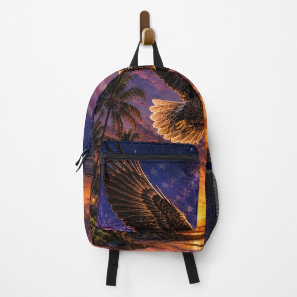 Item preview, Eagle Over Florida's Star-Spangled Sunset designed and sold by alexanderVision.