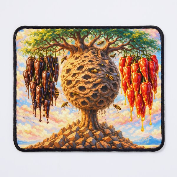 Item preview, Chocolate and Chili Tree designed and sold by M-Y-A-R-T-.