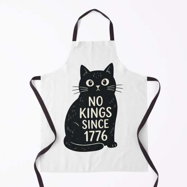 Item preview, No Kings Since 1776 Funny Black Cat - Patriotic American History designed and sold by raedattia.
