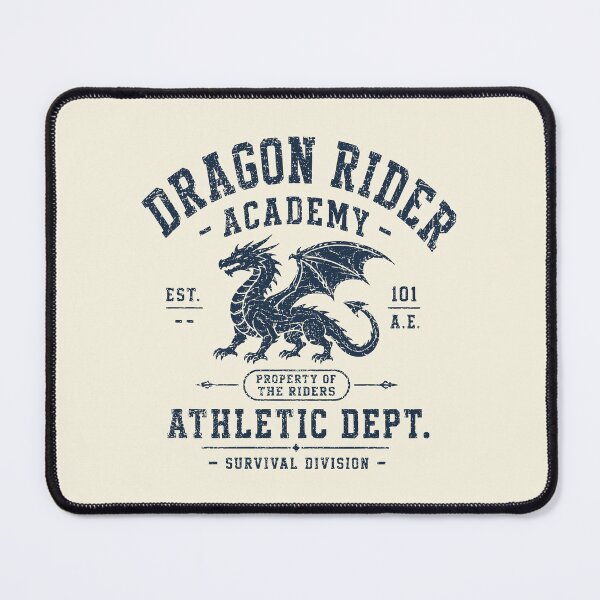 Item preview, Vintage Dragon Rider Academy Athletic Department Crest designed and sold by Imaginationbeyond.