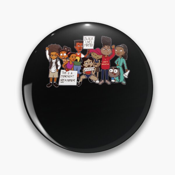 Item preview, Characters Holding Black Lives Matter And Justice Signs designed and sold by lexxiseart.