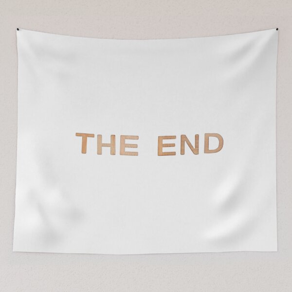 Item preview, Minimalist THE END lettering designed and sold by VladaV.