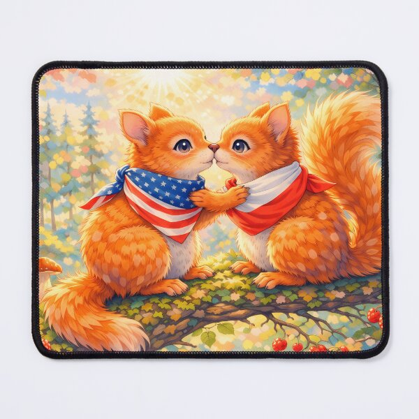Item preview, Cute Squirrels in Love designed and sold by M-Y-A-R-T-.