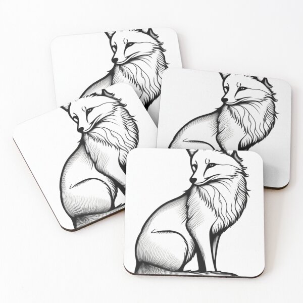 Item preview, Art - Stylized Fox Representation, Classic Animal Imagery designed and sold by World-Pets.