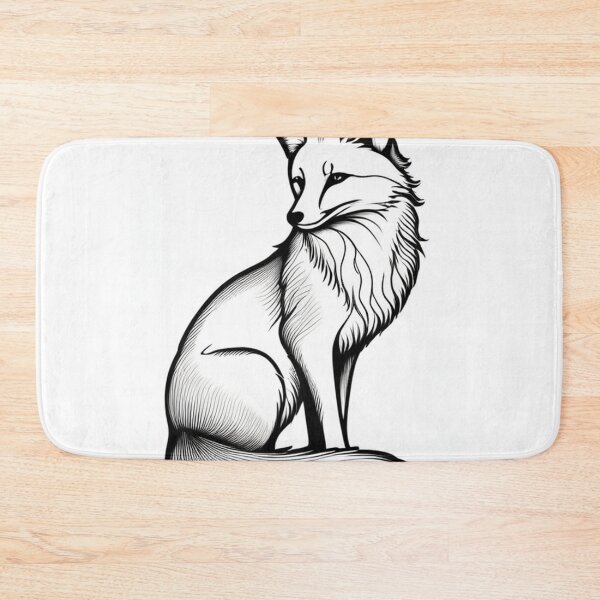 Item preview, Art - Stylized Fox Representation, Classic Animal Imagery designed and sold by World-Pets.