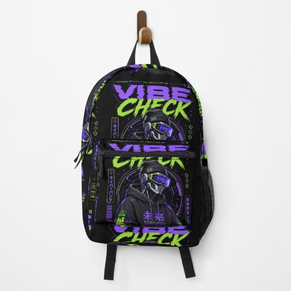 Item preview, Cyberpunk Vibe Check Futuristic Anime Streetwear Art designed and sold by Bhinfy.