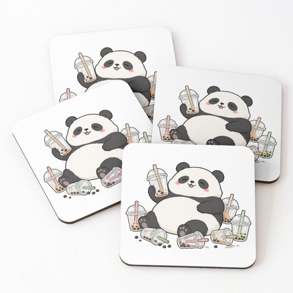 Item preview, Cute Panda Bubble Tea Funny Boba Lover Cartoon Design designed and sold by MonkiFlipp.