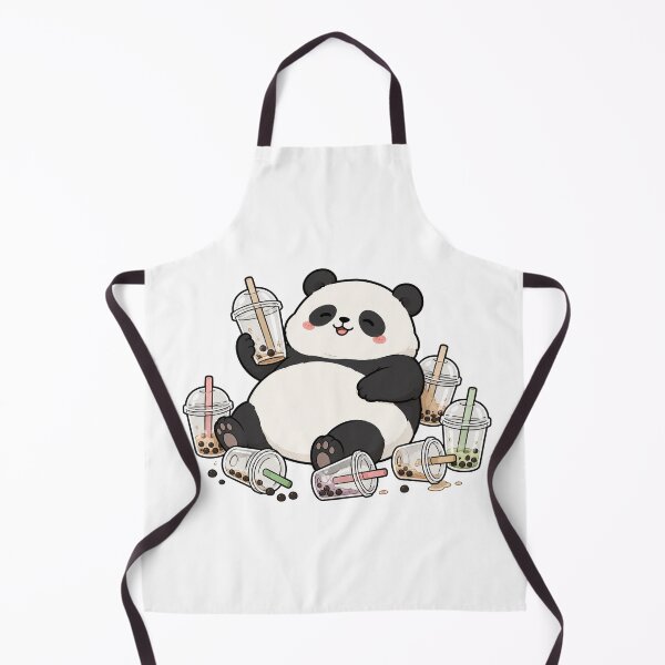 Item preview, Cute Panda Bubble Tea Funny Boba Lover Cartoon Design designed and sold by MonkiFlipp.