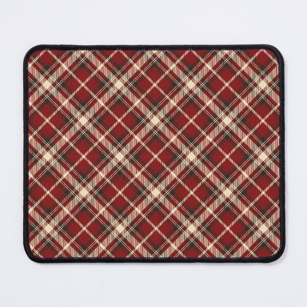 Item preview, Red, White and Grey Tartan Pattern designed and sold by TeeGeeTees.