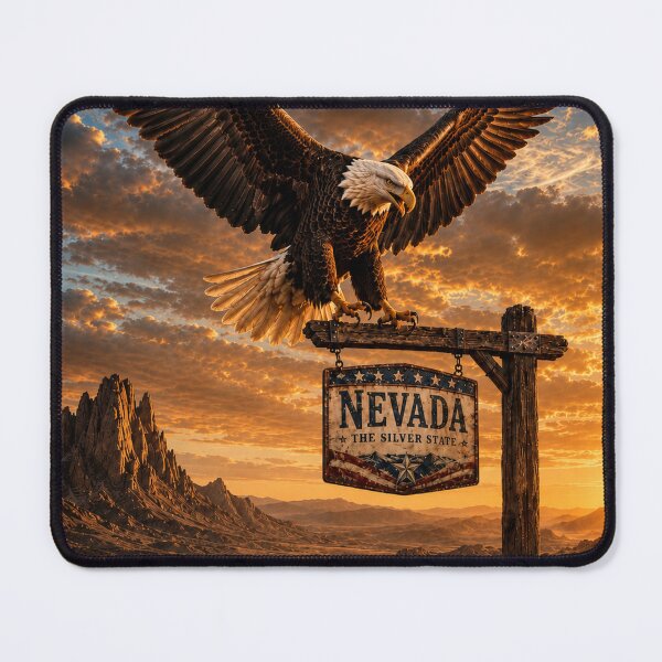 Item preview, Patriotic Western Desert Wall Art designed and sold by alexanderVision.