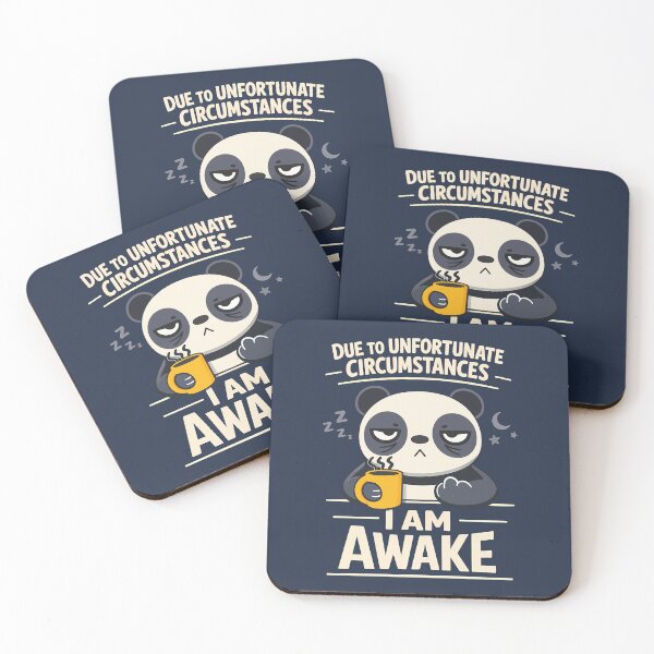 Item preview, Due to Unfortunate Circumstances I Am Awake designed and sold by digijob.