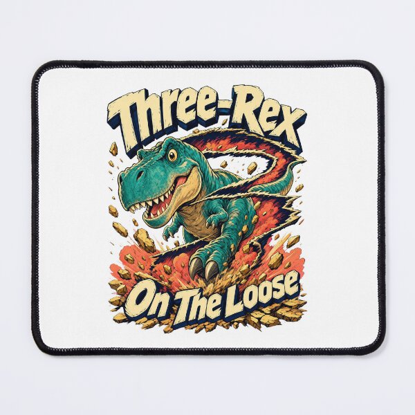 Item preview, Cinematic Three-Rex for its 3rd birthday designed and sold by pirminio.
