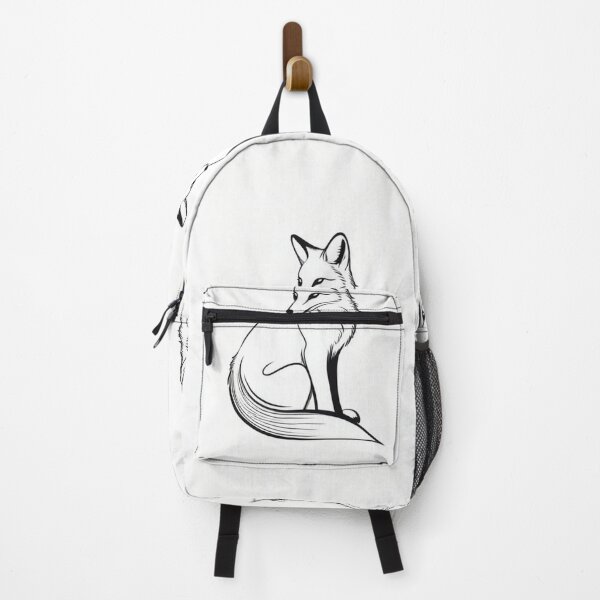 Item preview, Arte - Zorro estilizado, ilustración lineal moderna designed and sold by World-Pets.
