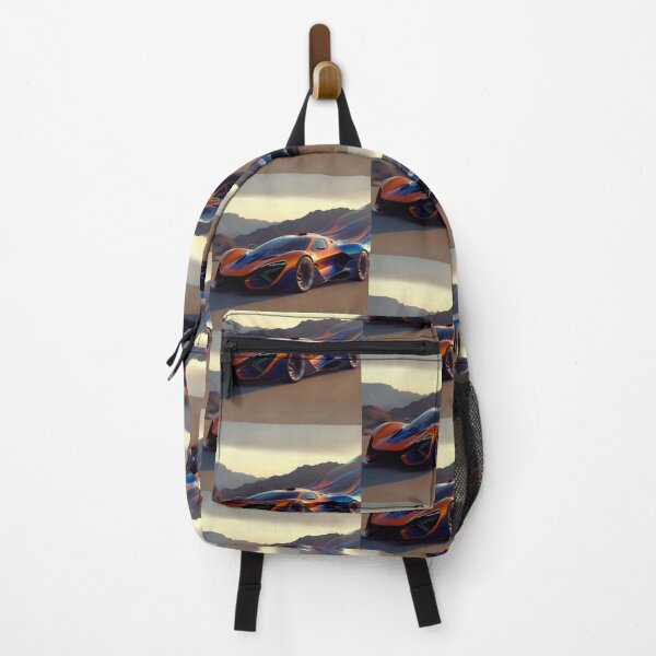 Item preview, Futuristic Hypercar Desert Speed - Abstract Automotive Art designed and sold by Nexus Space.