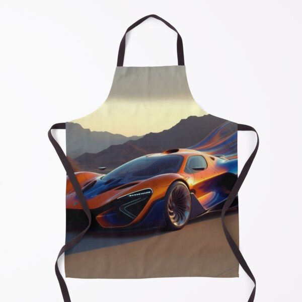 Item preview, Futuristic Hypercar Desert Speed - Abstract Automotive Art designed and sold by Nexus Space.