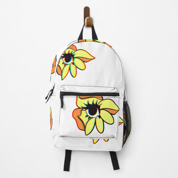 Item preview, Psychedelic Flower Eyes Neon Sticker Set designed and sold by immortalmoonimp.