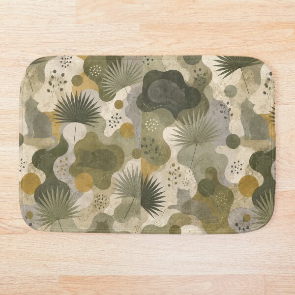 Item preview, Tropical Botanical Cat Pattern designed and sold by Mindworx21.