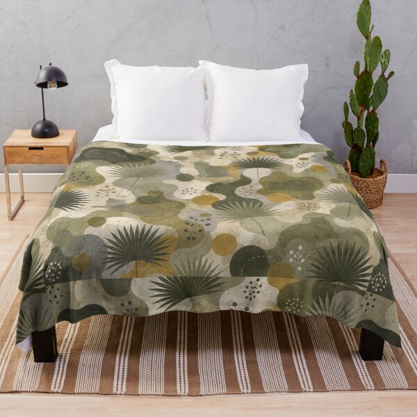 Item preview, Tropical Botanical Cat Pattern designed and sold by Mindworx21.