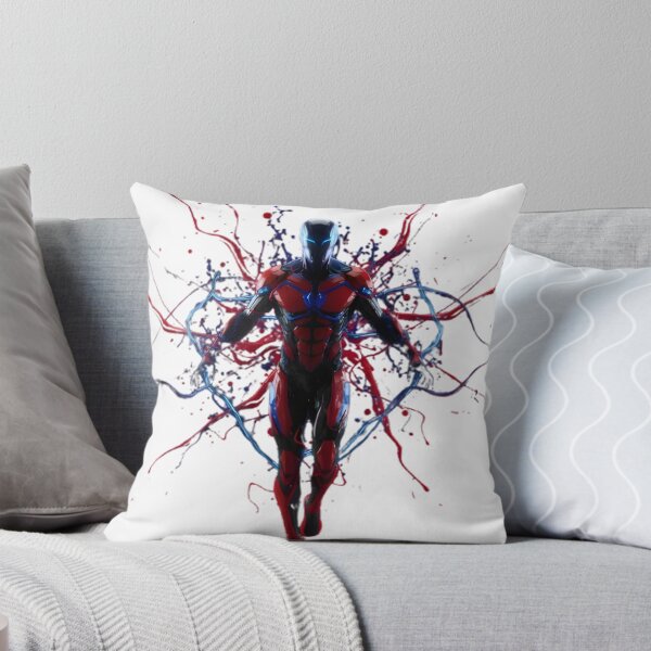 Item preview, Red and Blue Energy Burst Armored Warrior designed and sold by SammerDesign.