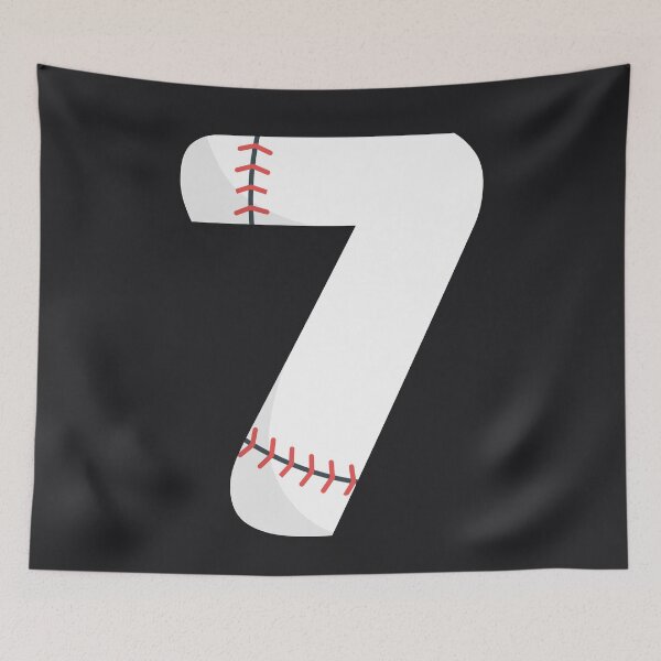 Item preview, Number 7 Baseball #7 designed and sold by melsens.
