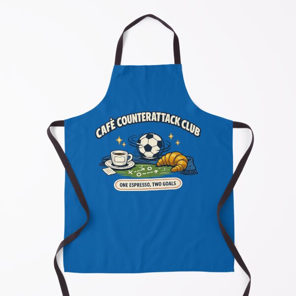 Item preview, Café Counterattack Club – Funny Espresso Soccer Fan Design designed and sold by Concrete Coffee Studio.