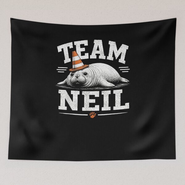 Item preview, Team Neil The Seal designed and sold by Theaurore.