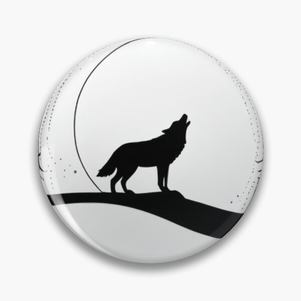Item preview, Art - Stylized Wolf, Scandinavian Inspired Graphic Motifs designed and sold by World-Pets.