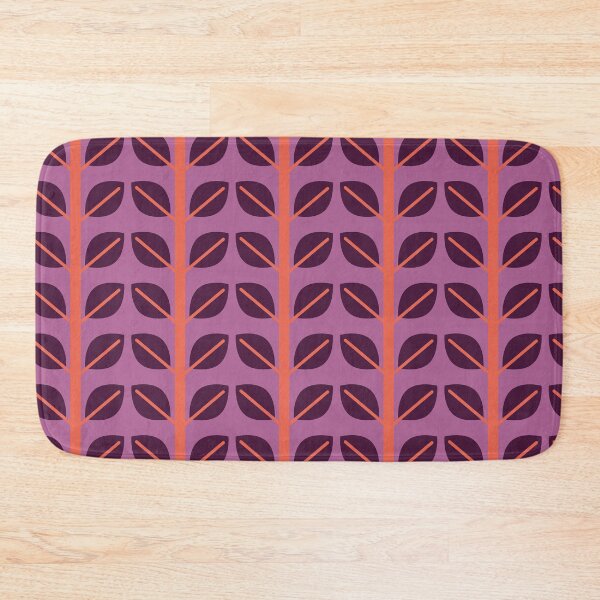 Item preview, Anna Leafy Dark Purple designed and sold by lisajaynemurray.