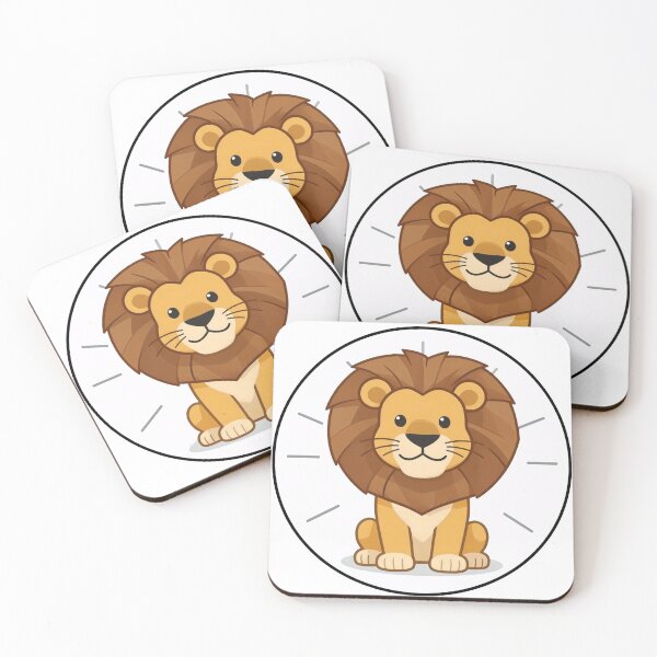 Item preview, Cute Baby Lion | Cartoon Lion Illustration designed and sold by SmikiM.