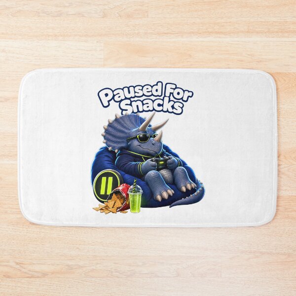 Item preview, Triceratops playing video games designed and sold by pirminio.