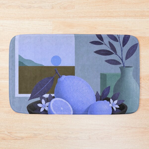 Item preview, Design Title  Blue Lemon Serenity designed and sold by joycrysstudio.