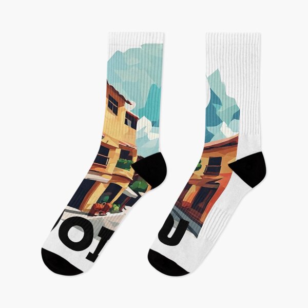 Item preview, Hoi An Vietnam - Abstract Ancient Town Cityscape Art designed and sold by OzzFrequency.