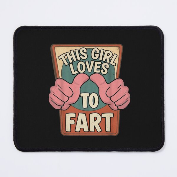 Item preview, Funny This Girl Loves to Fart Sarcastic Farting dark humor designed and sold by kotastiart.